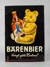 Werbeschild Bärenbier