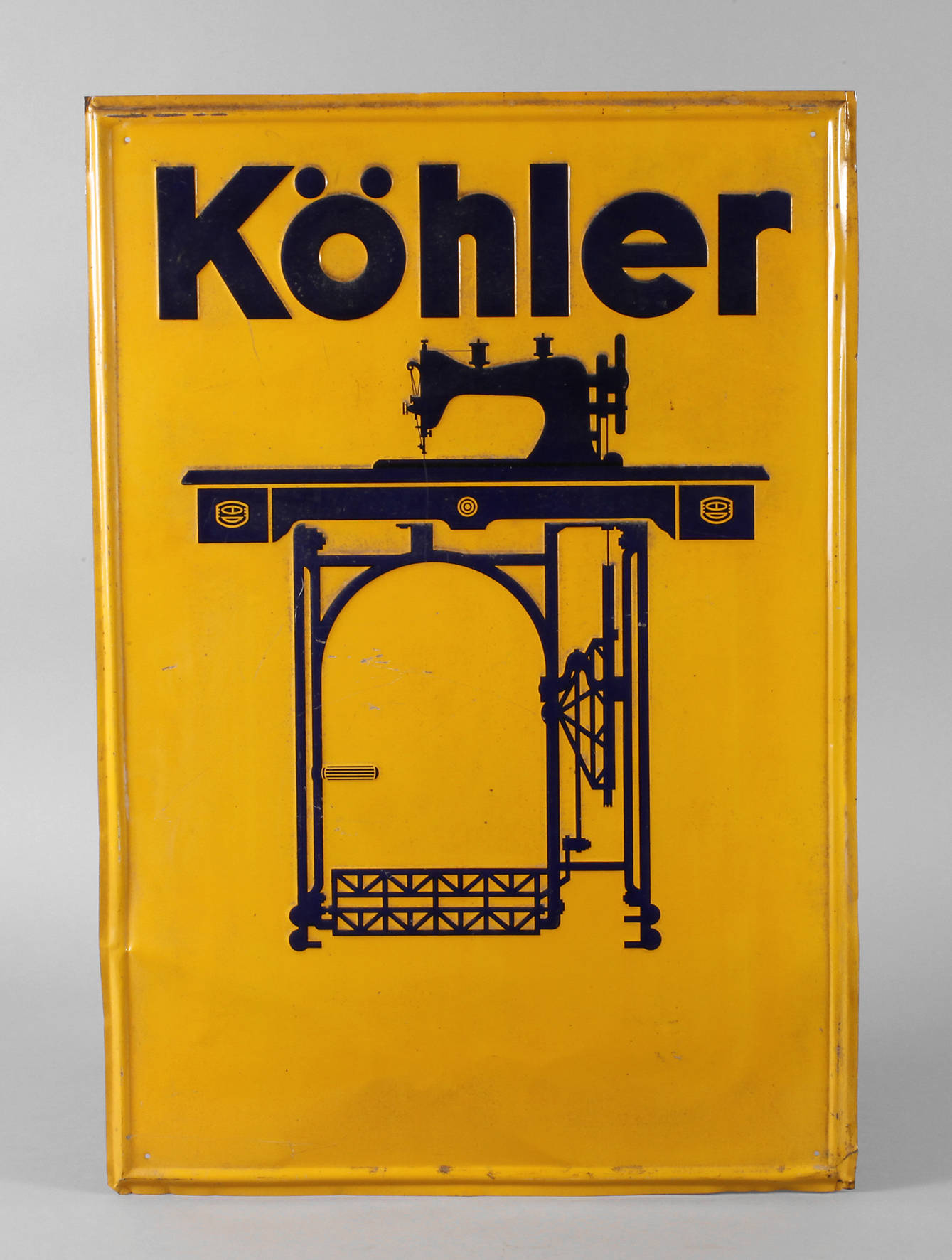 Werbeschild Köhler