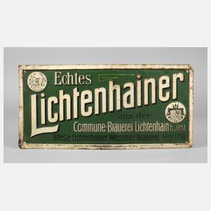 Werbeschild Lichtenauer
