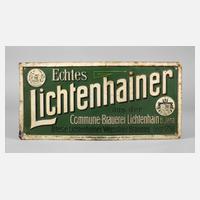 Werbeschild Lichtenauer111