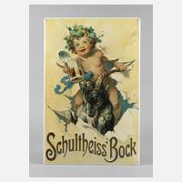 Werbeschild Schultheiss Bier111
