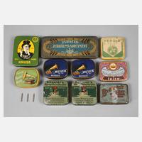 Konvolut Werbedöschen111