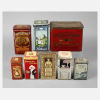 Konvolut Werbedosen111