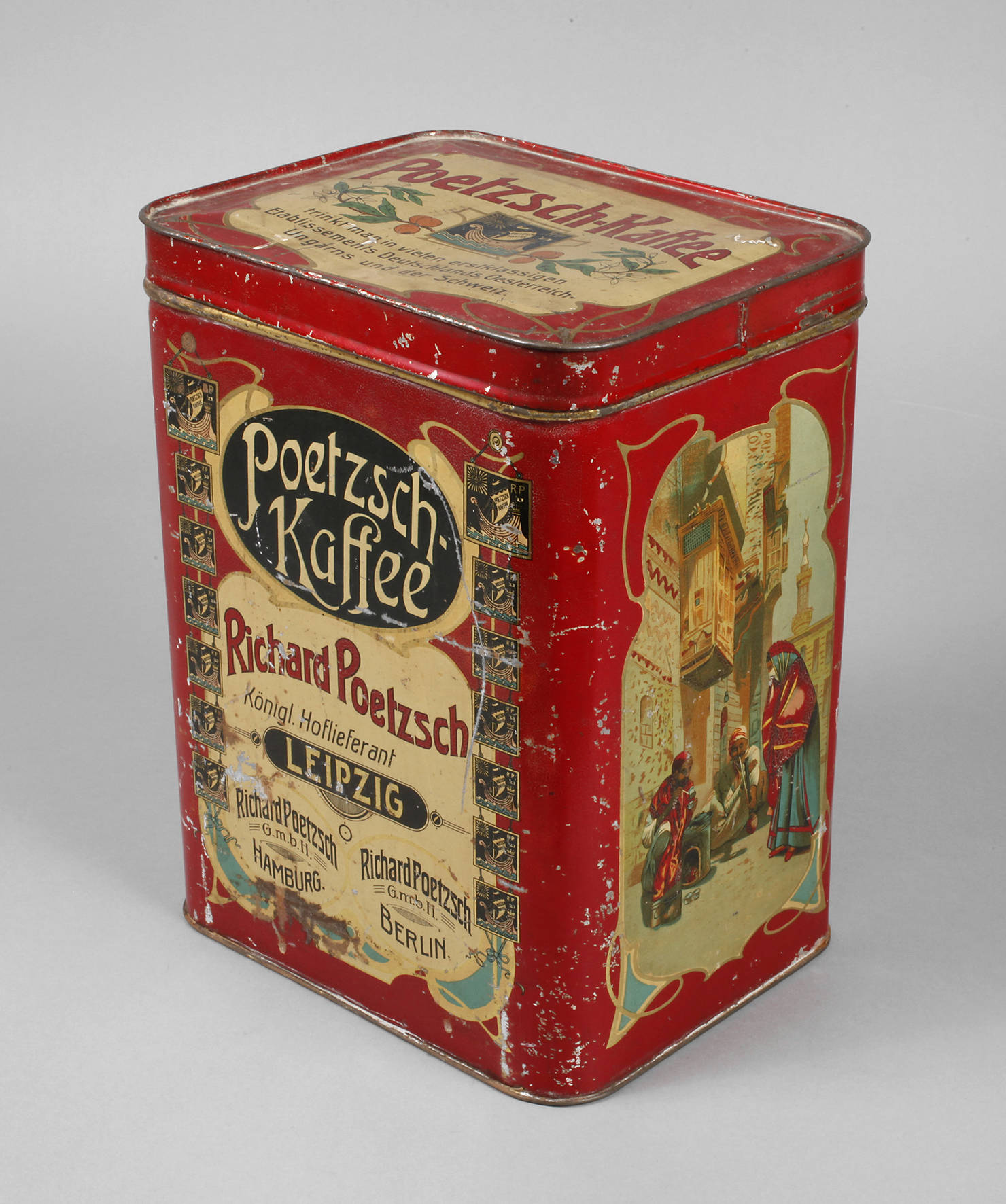 Werbedose Poetzsch Kaffee