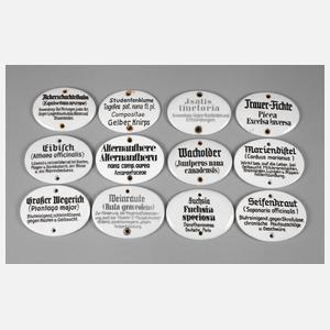 Konvolut Apothekerschilder
