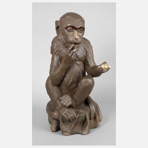 Werbefigur Mercedes Affe