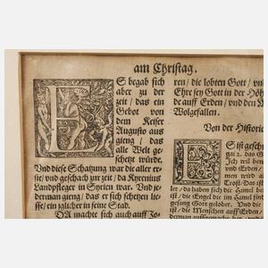 Haussegen ”Am Christtag”