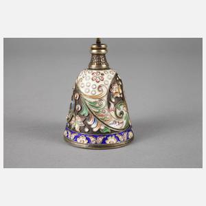 Fyedor Ruckert, russischer Parfumflakon in Glockenform