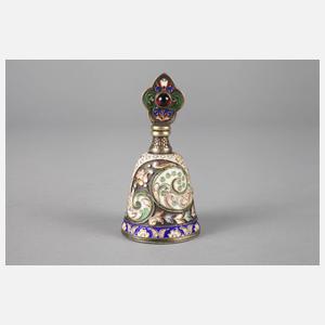 Fyedor Ruckert, russischer Parfumflakon in Glockenform