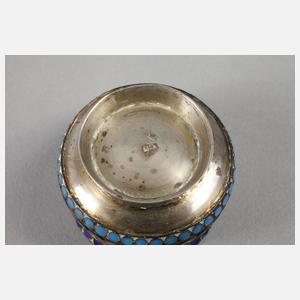 Konvolut Russland, Silber mit Emaille