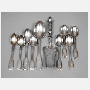 Russland Konvolut Besteck