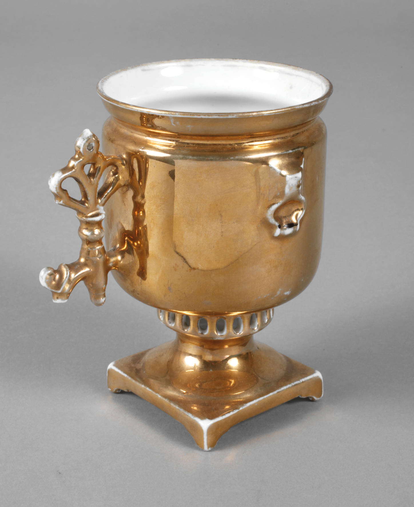 Kusnezow Samowar als Tasse