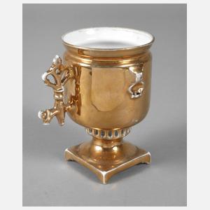 Kusnezow Samowar als Tasse