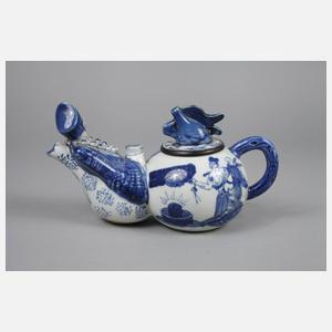 Figürliche Teekanne