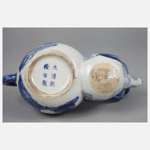 Figürliche Teekanne