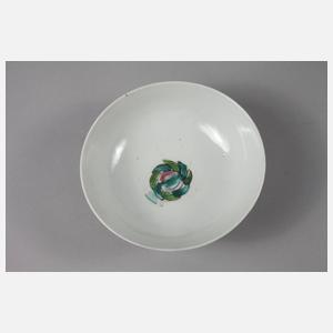 Fünf Geschirrteile Asiatika