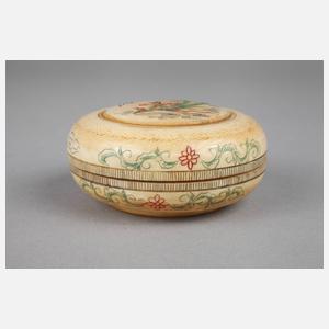 Deckeldose Elfenbein