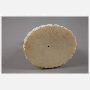 Elfenbeinplastik Buddha Shakyamuni