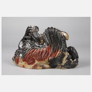 Specksteinschnitzerei