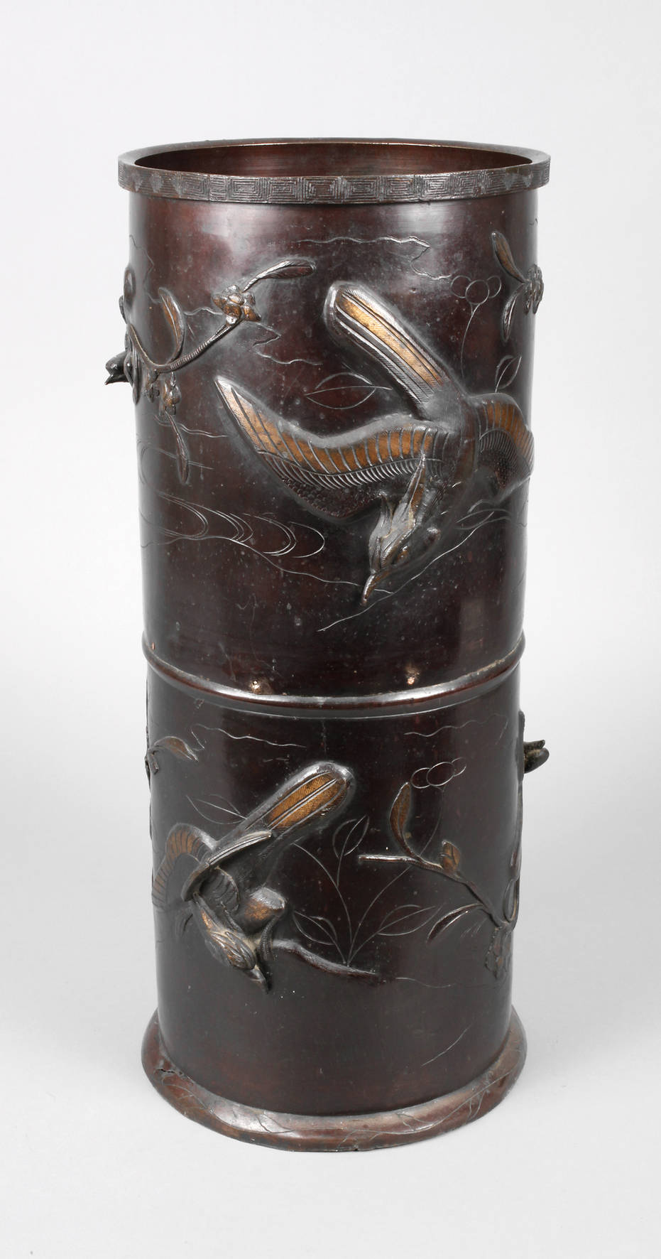 Stockständer Bronze