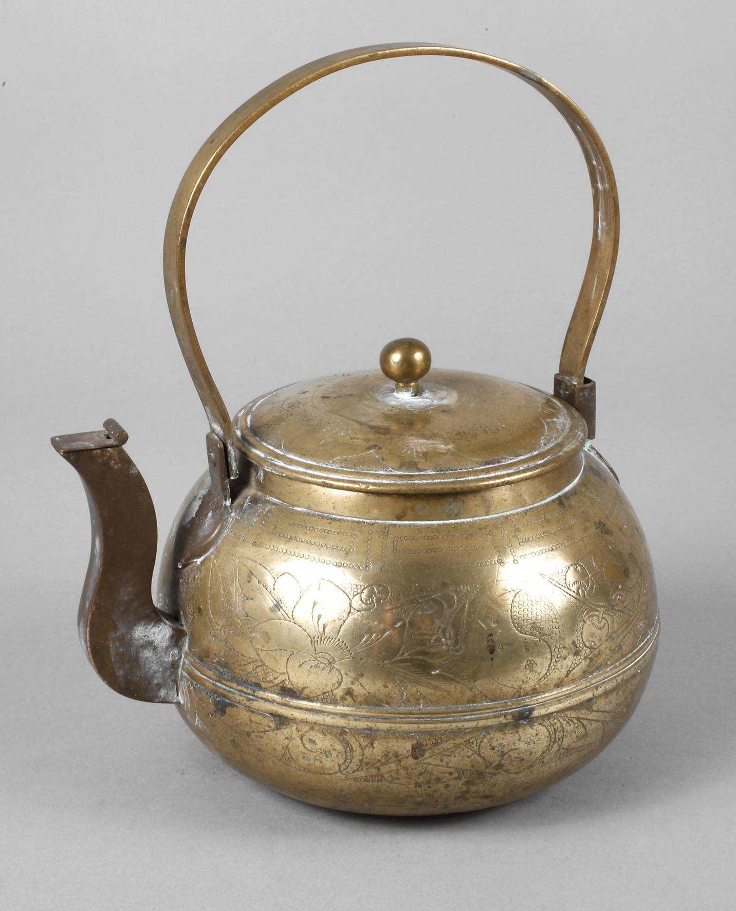 Teekanne Messing
