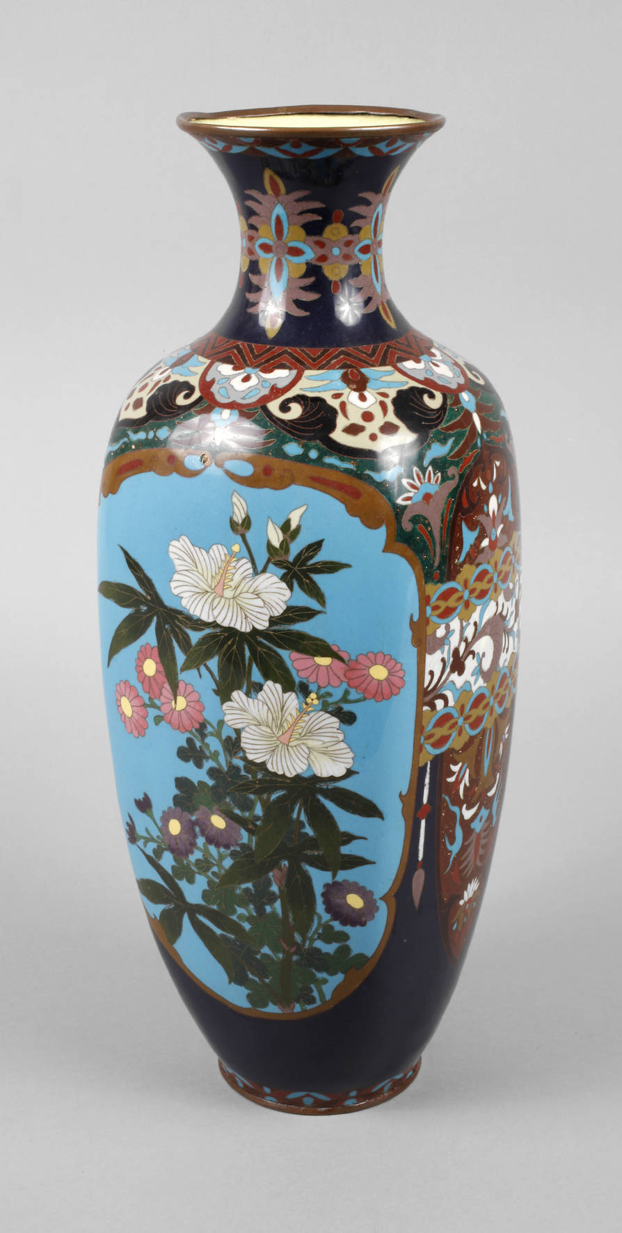 Große Vase Cloisonné