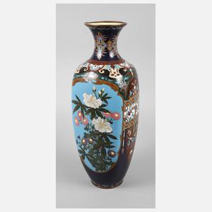 Große Vase Cloisonné