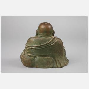 Bronzeplastik Budai