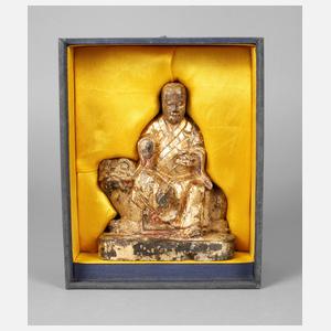 Geschnitzter Bodhisattva