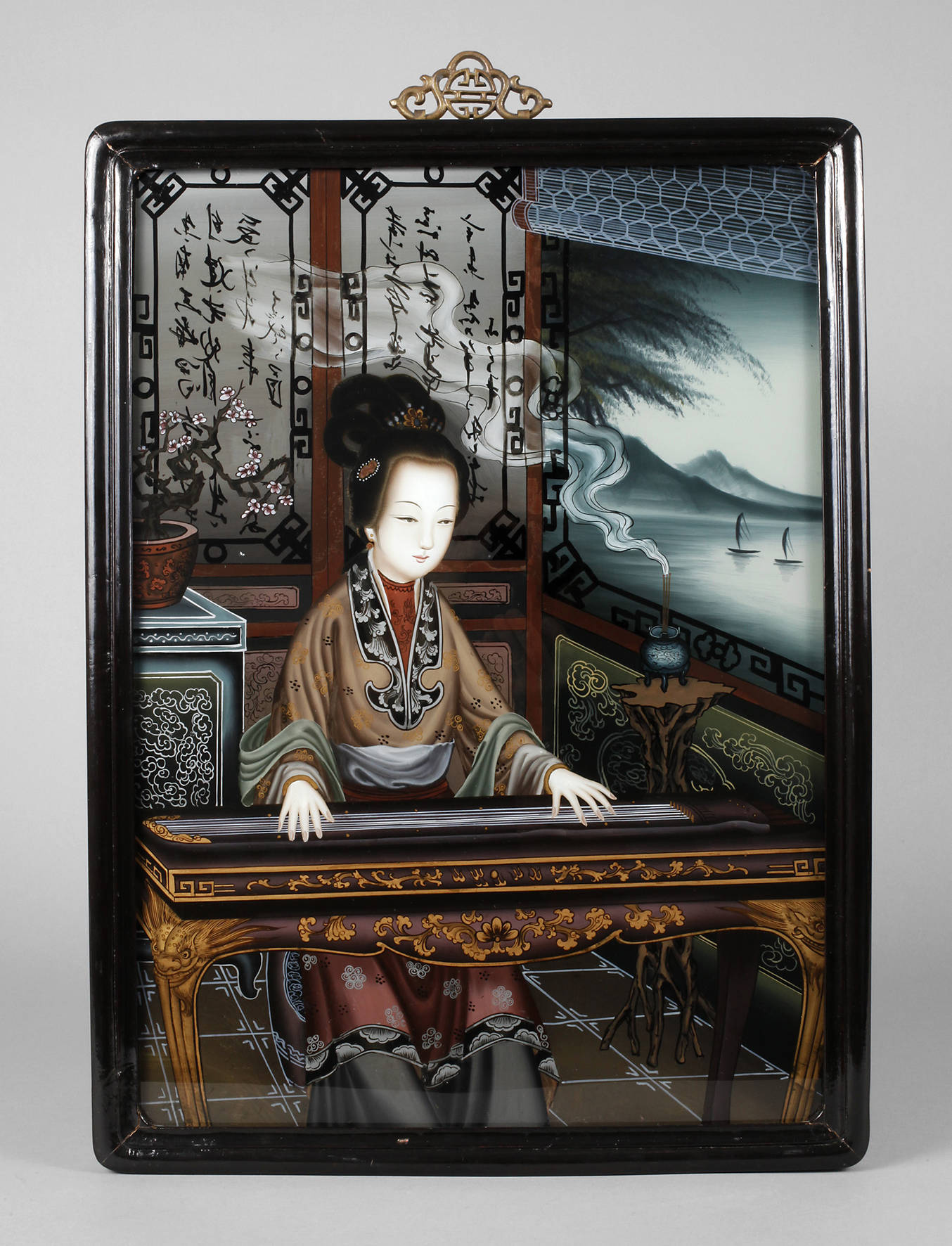 Hinterglasbild China