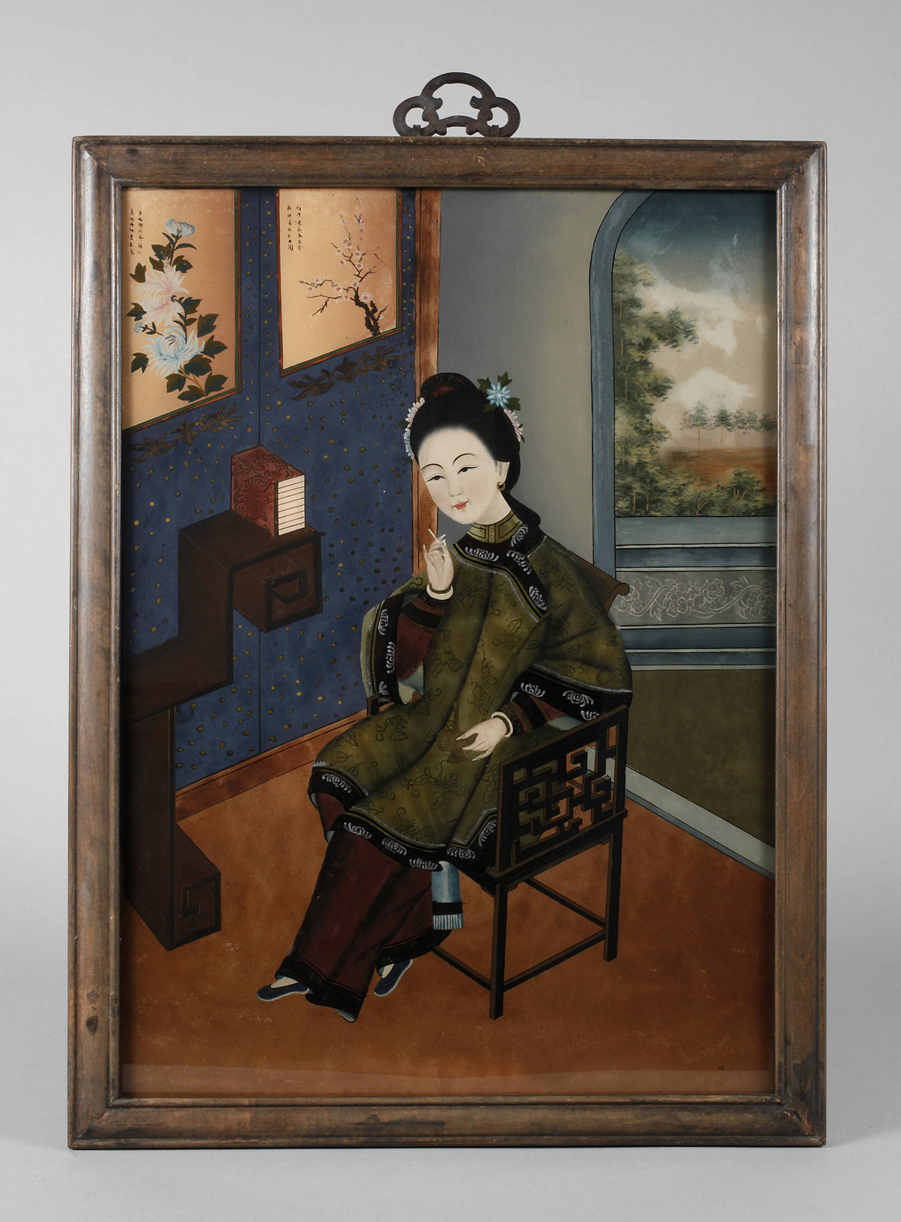 Hinterglasmalerei China