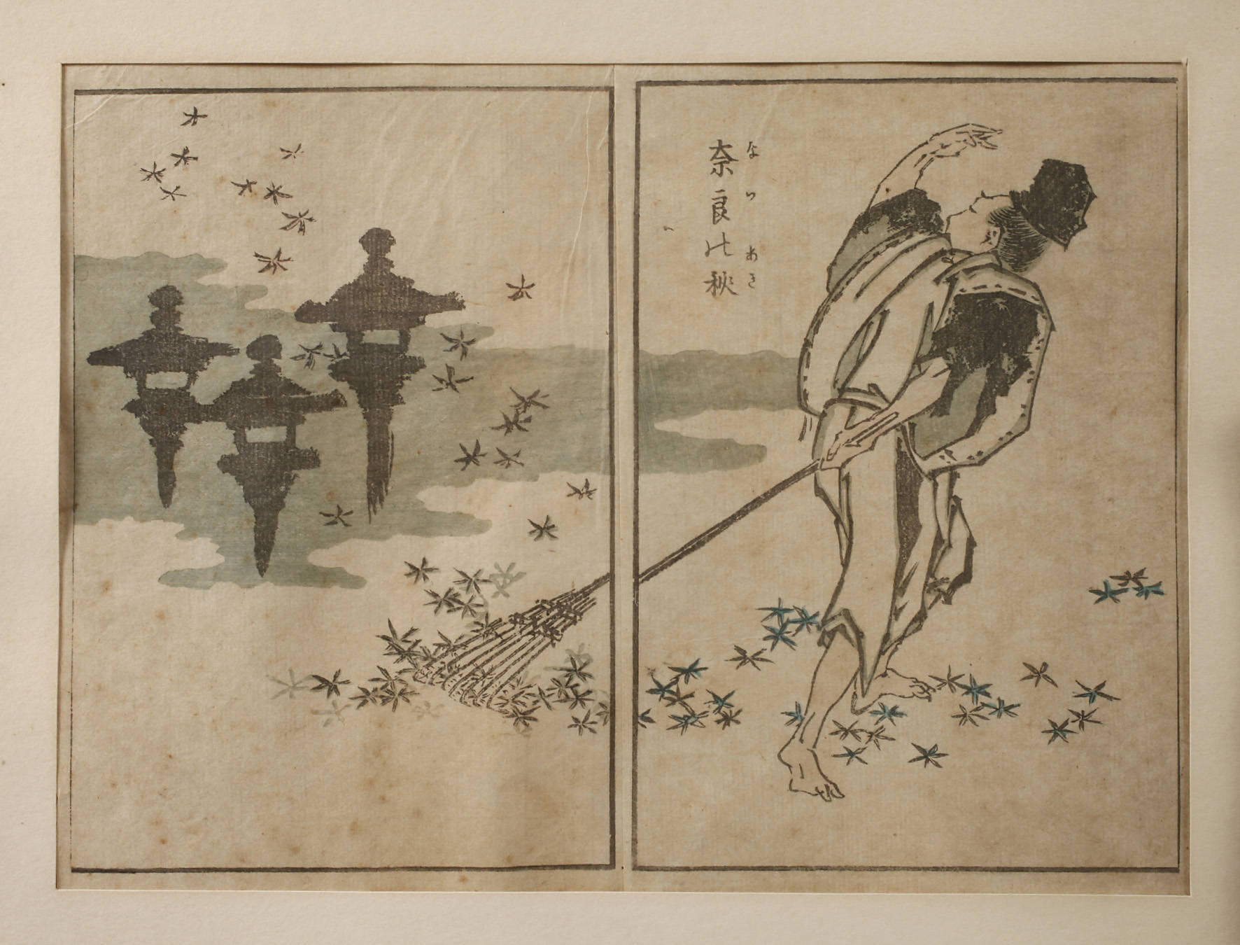 Japanischer Farbholzschnitt