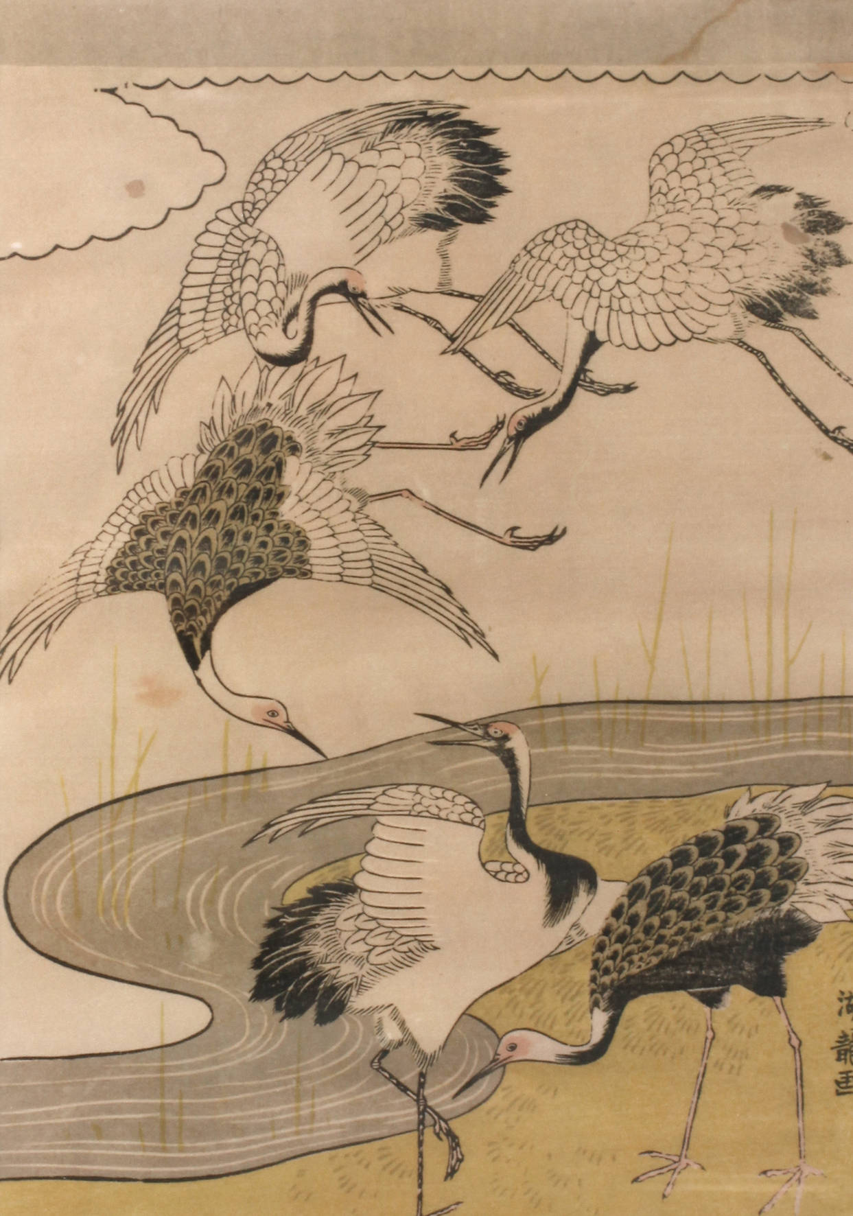 Japanischer Farbholzschnitt