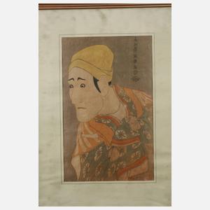 Japanischer Farbholzschnitt