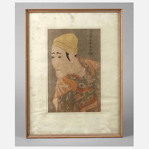 Japanischer Farbholzschnitt