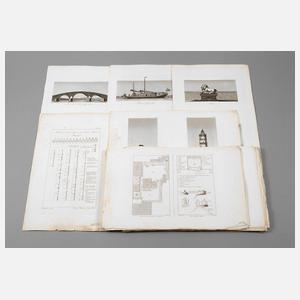 Großes Konvolut Ansichten Japan und China