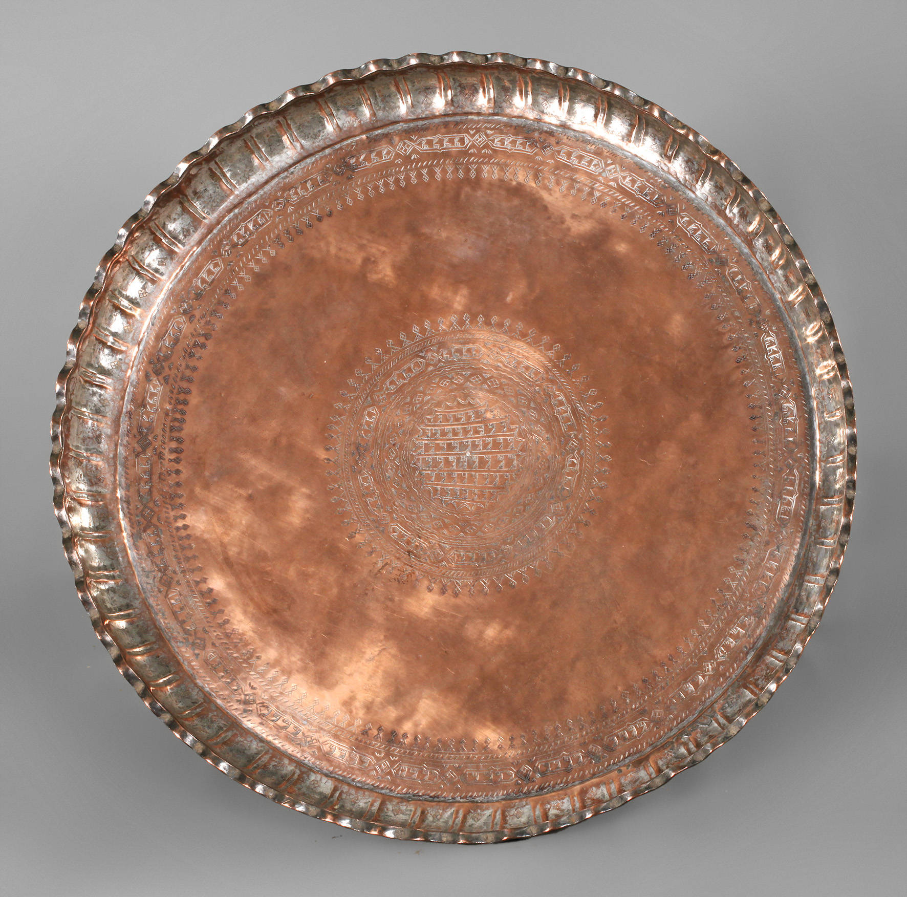 Große Tischplatte Kupfer