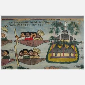 Volkstümliche Malerei Äthiopien