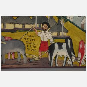 Volkstümliche Malerei Äthiopien