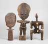 Drei afrikanische Holzfiguren