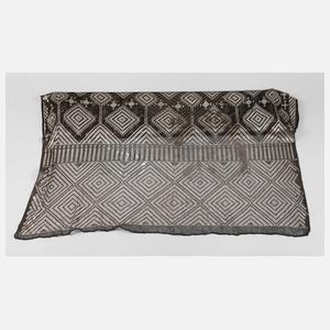 Art déco-Stola mit Silberpailletten