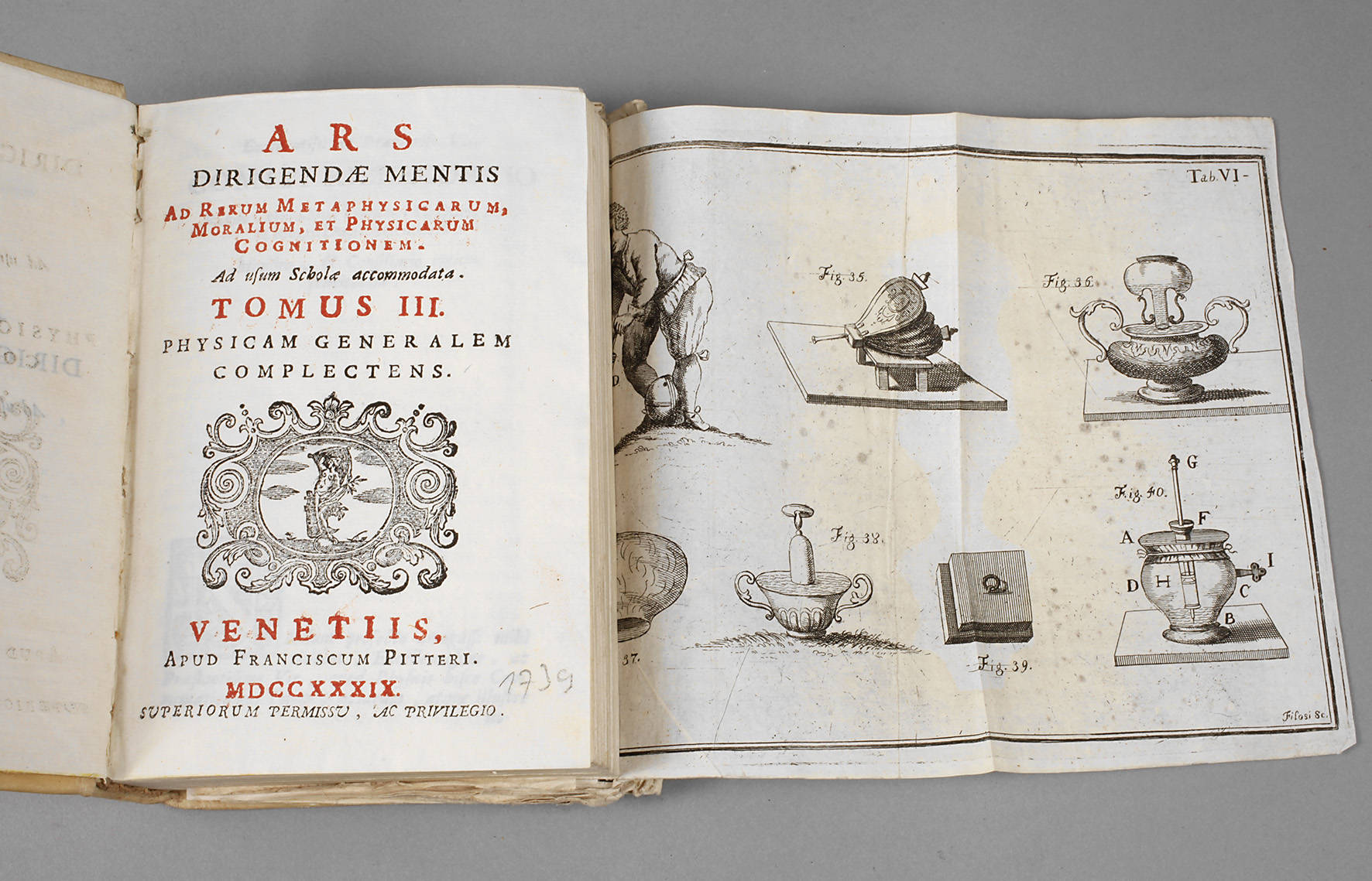 Philosophische Schrift 1739