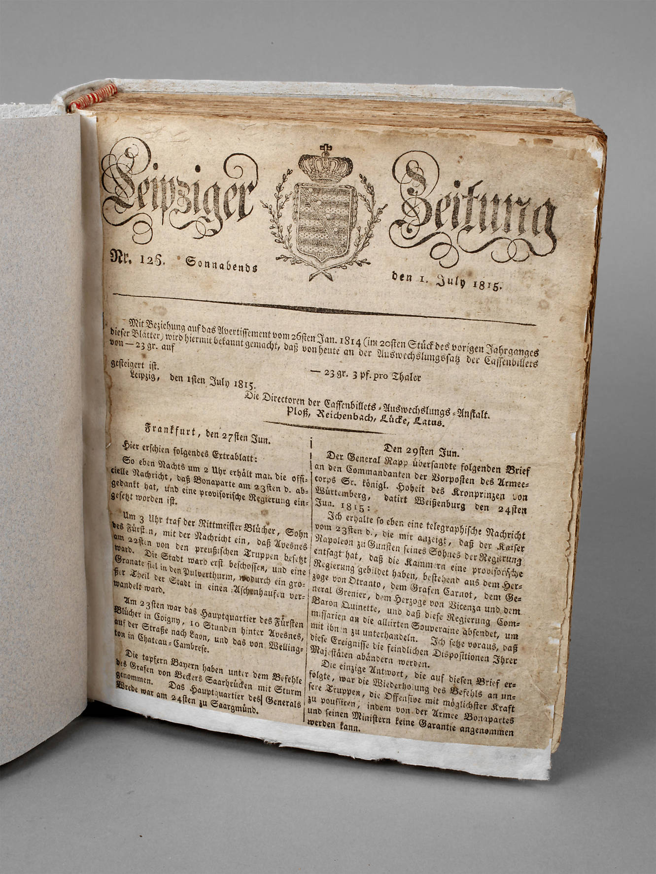 Leipziger Zeitung 1815