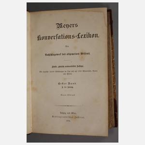 Meyers Lexikon in Prachteinband