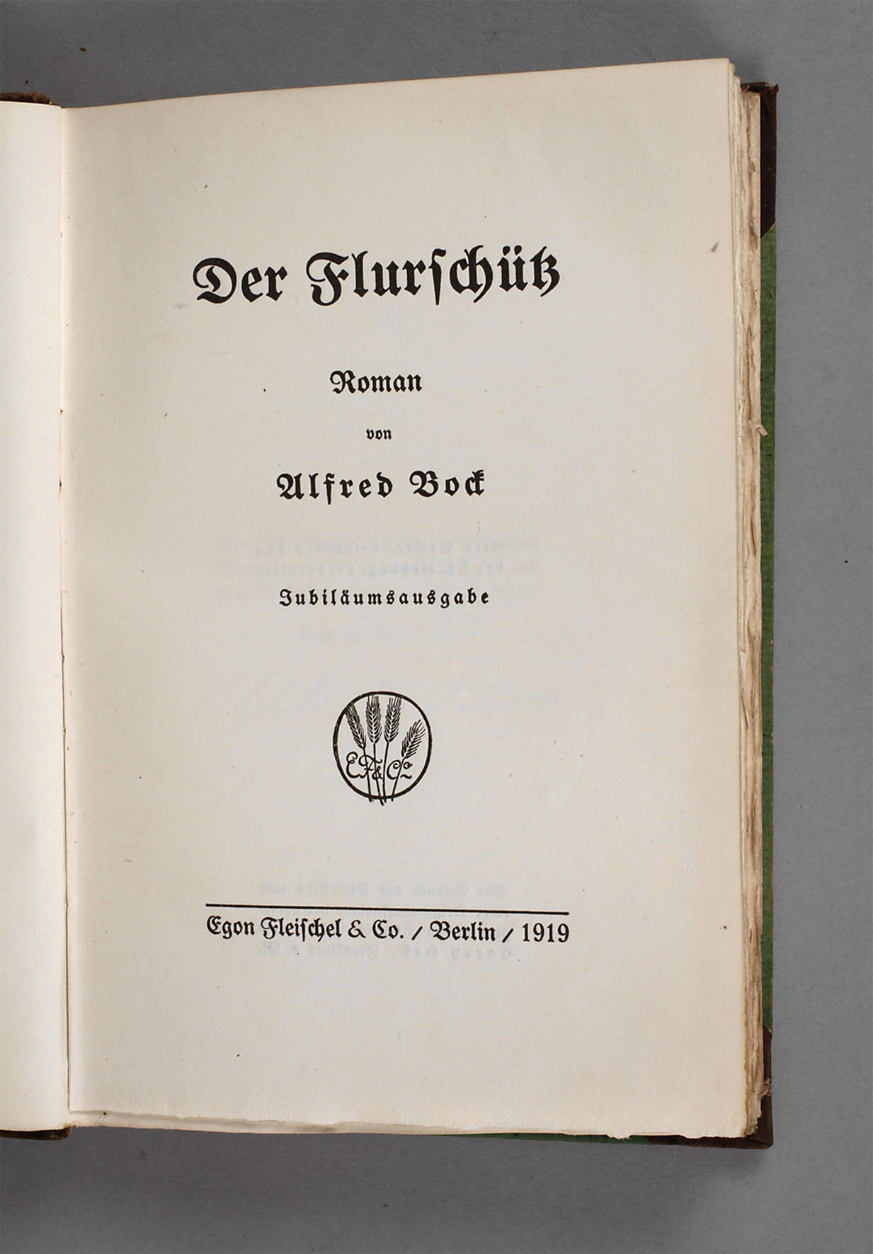 Vorzugsausgabe Der Flurschütz