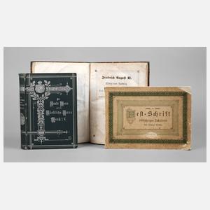 Konvolut Monografien Adelsgeschichte