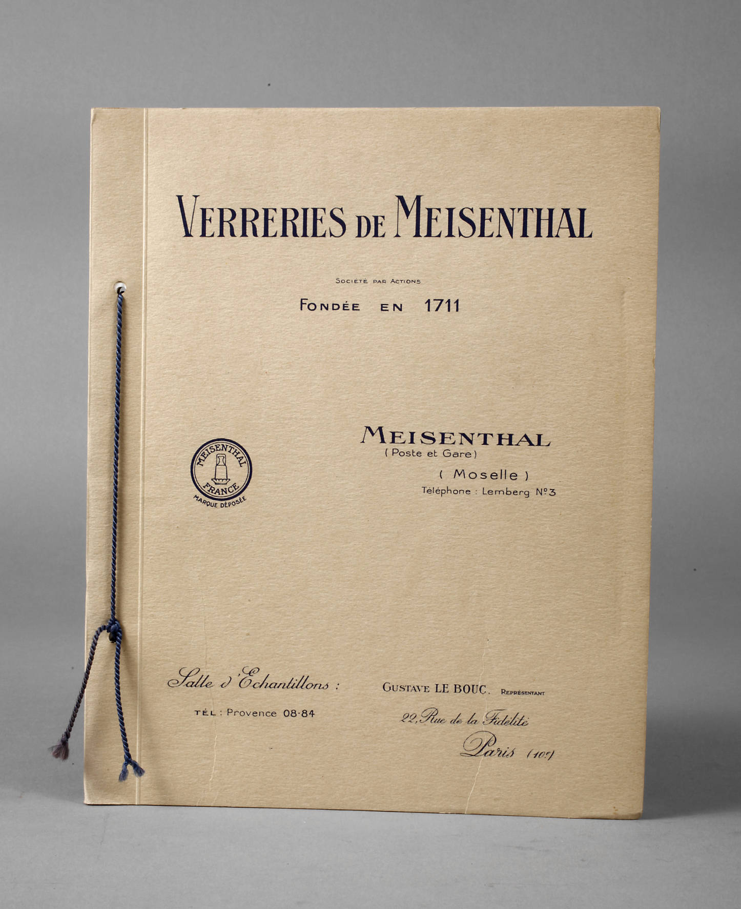 Firmenkatalog Jugendstil Frankreich