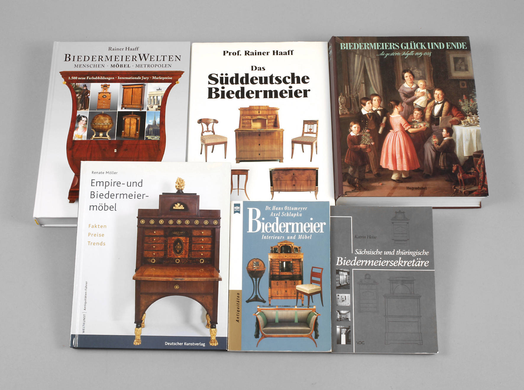 Konvolut Fachliteratur Biedermeier