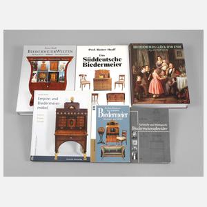 Konvolut Fachliteratur Biedermeier