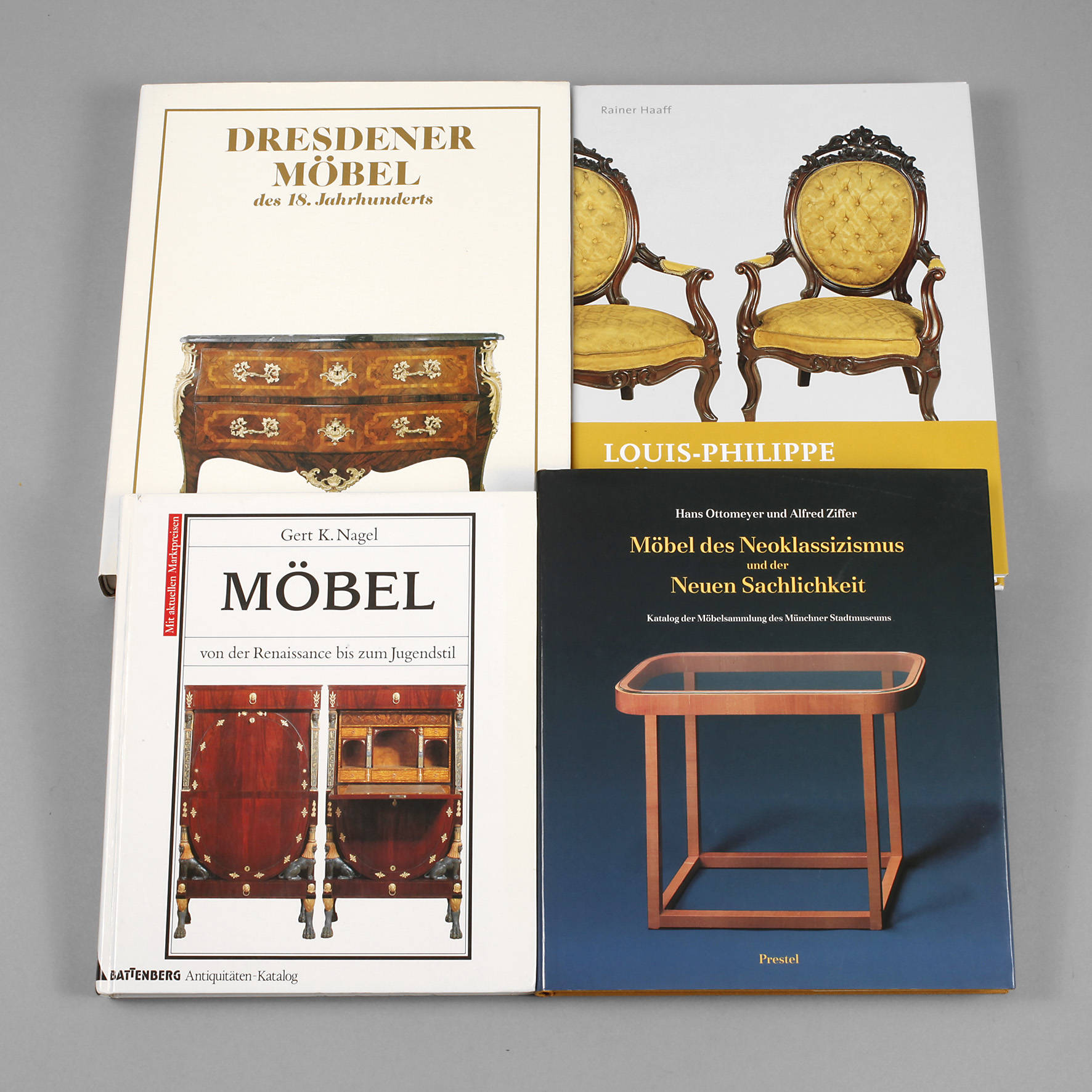 Konvolut Fachliteratur Möbel